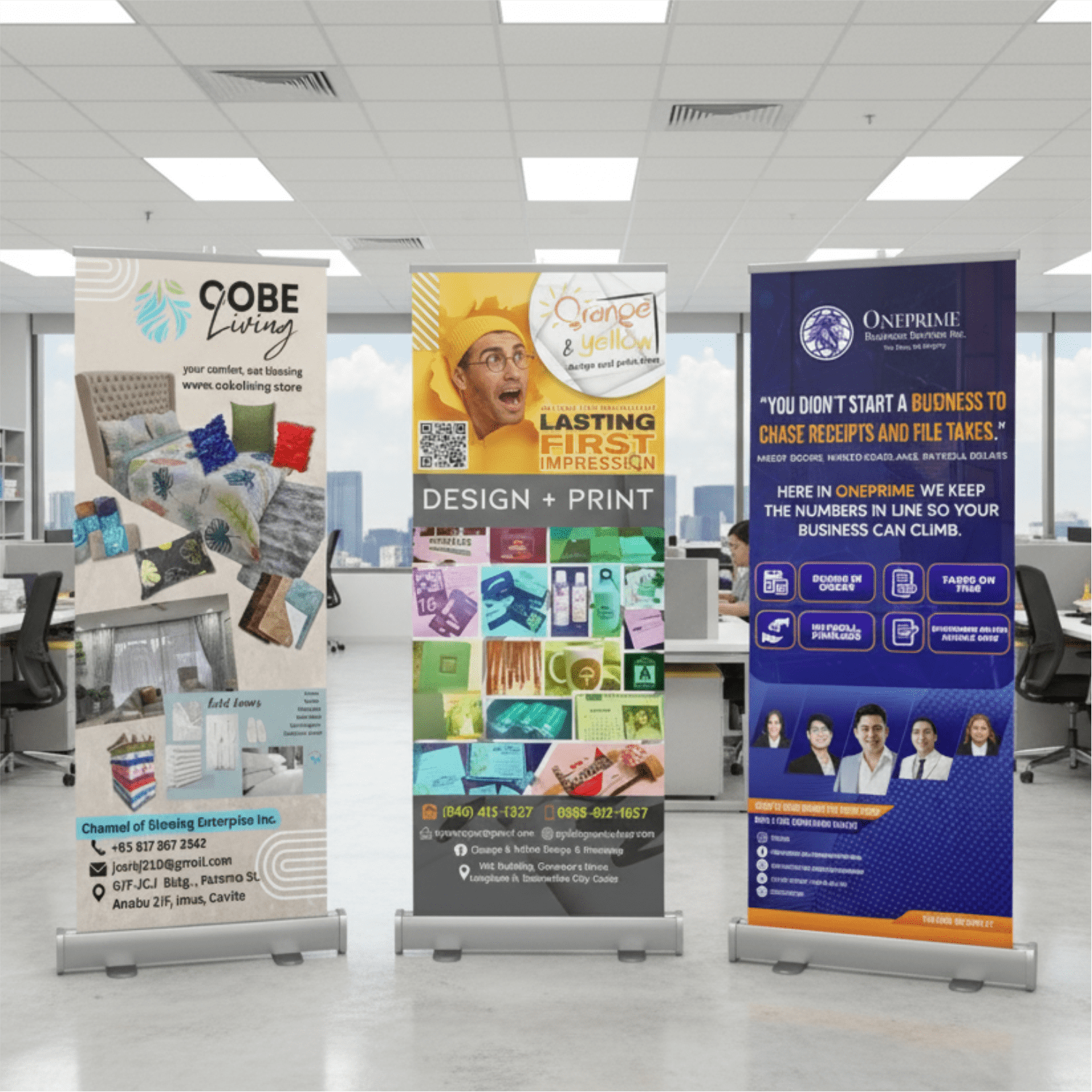 Roll-Up Banner 2.75X3.5FT